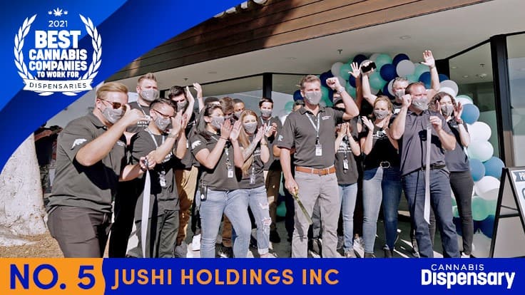 No. 5 Best Cannabis Companies to Work For - Dispensaries: Jushi Serves Its Employees with Purpose